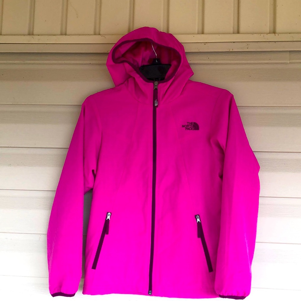 The North Face hooded lined jacket